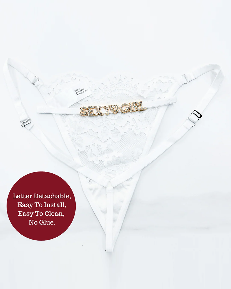 Custom Name Thong - Seductive & Sexy