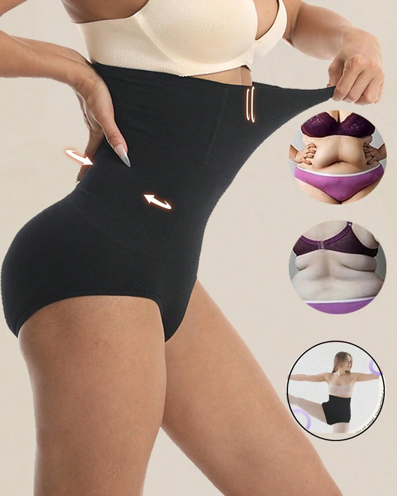 Women's Seamless High Waist Body Shaping Tummy Tuck Hip Lifting Panties