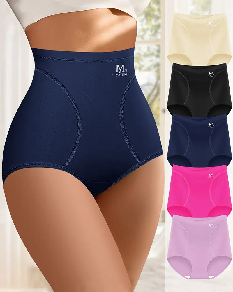 Women's High Waist Seamless Belly Shaper Comfort Panties