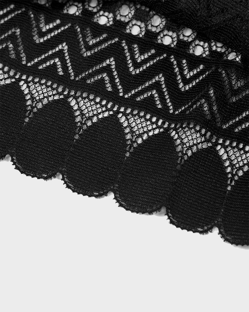 Floralshe®High Waist Lace Mesh Tummy Control Shaping Panty