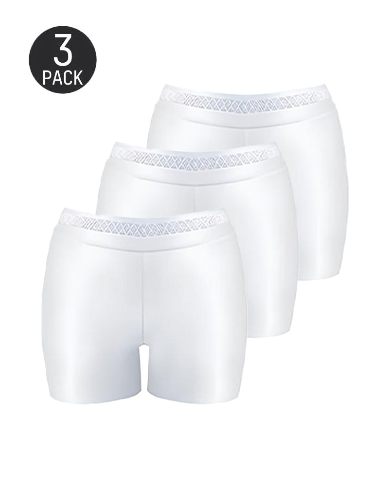 Solid Color Hip-Lifting and Tummy-Controlling Mid-Rise Body-Shaping Shorts