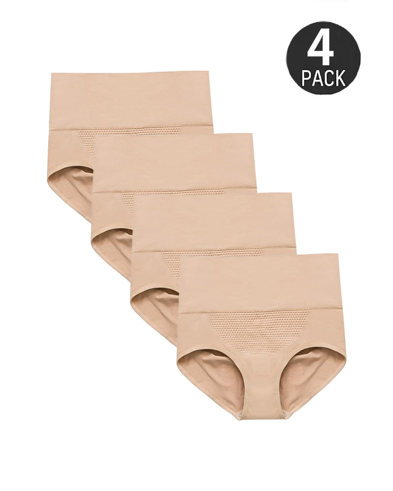 Women's High Waist Seamless Comfort Multicolor Briefs