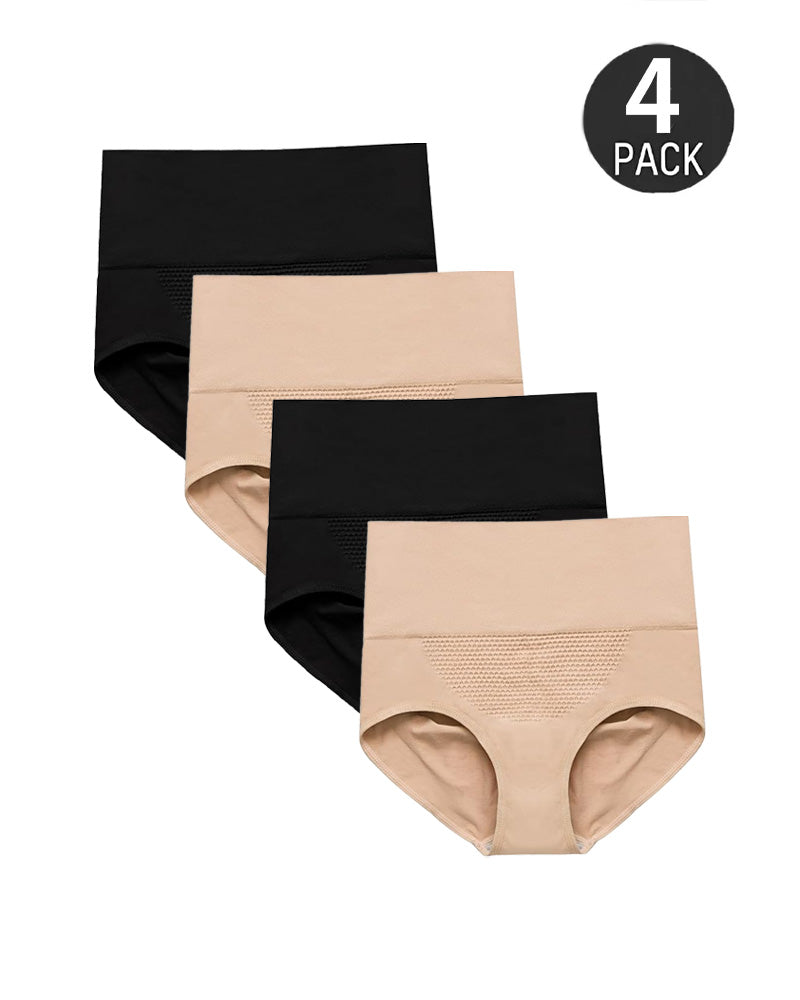 Women's High Waist Seamless Comfort Multicolor Briefs