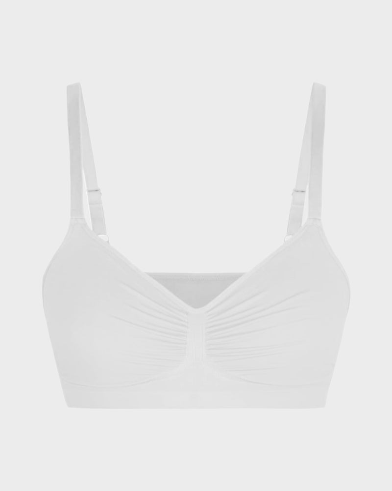 Floralshe®Full Coverage Non-Padded Wireless Sculpt Bra
